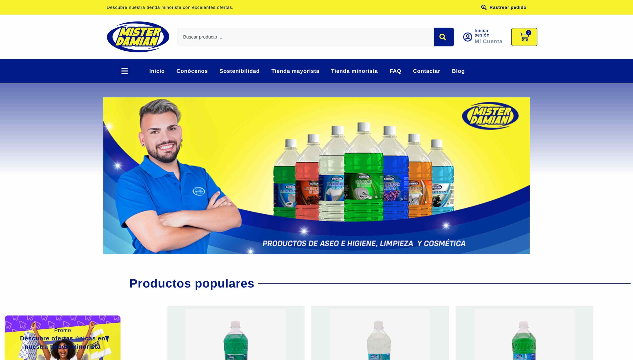 Lee más sobre el artículo E-commerce de Mister Damian