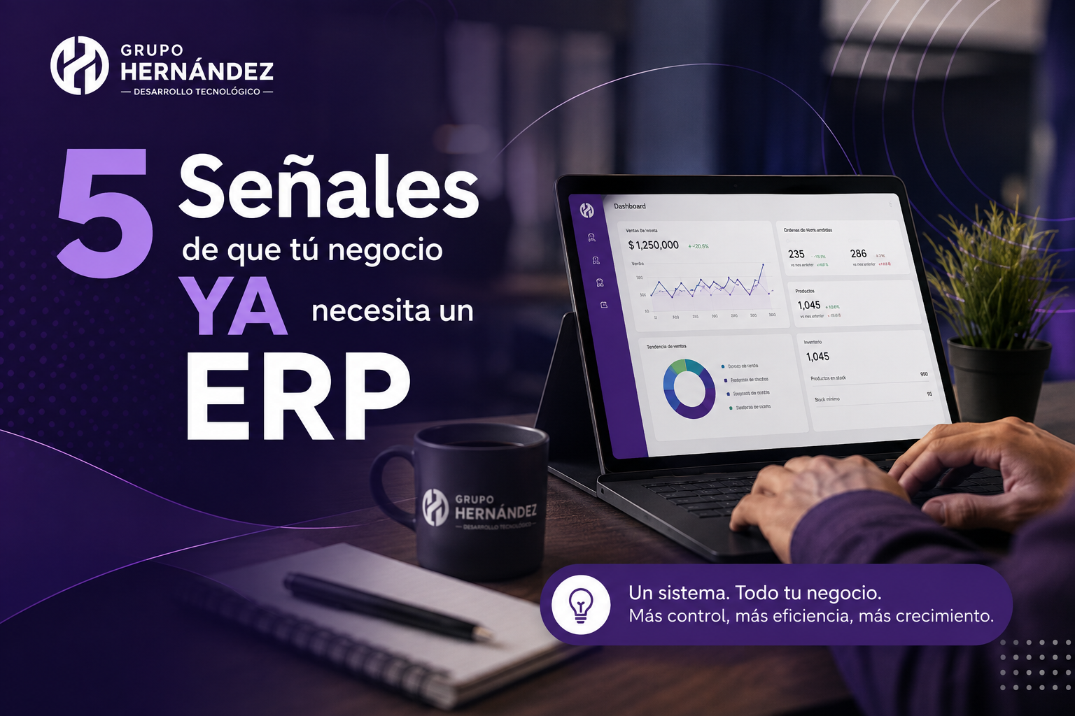 Lee más sobre el artículo 5 Señales de que tu negocio YA necesita un ERP